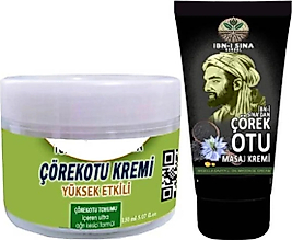 SÜPER ÇÖREK OTU MASAJ BAKIM KREMİ 150 ML+IBN-I SİNA ÇÖREK OTU KREMİ 50 ML