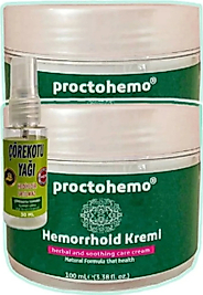 SÜPER PROCTOHEMO KREM 100 ML X 2 ADET + ÇÖREK OTU YAĞI 30 ML