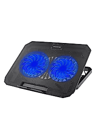 Laptop Soğutma Standı Çift Fan Mavi Işıkli UCZZZN99BİLGİSAYARFANI-4