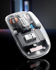Kablosuz Fare Bluetooth 5.0 ve 2.4GHz Çift Modlu UUCZZZPG9010MOUSEEEE1