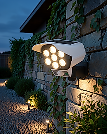 Güneş Enerjili LED Güvenlik Lambası Kamera Tipi UCZZZV070SOLARLAMBA-6