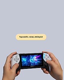 Şarjlı 4 Saat Oyun Süreli TV Bağlantılı Retro Oyun Konsolu