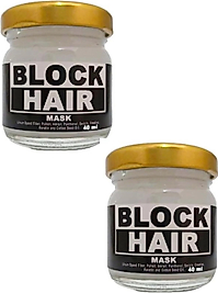 BLOCK HAİR SAÇLARINIZA DERİNLEMESİNE BAKIM VE CANLILIK MASKESİ KREMİ 40 ML X 2 ADET