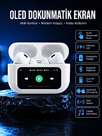 2025 Model Bluetooth Kulaklık Dokunmatik Ekran Yüksek Ses Kalitesi Yeni Nesil