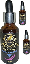 CARABOA MEN LOVEDROPS APHRODİSİAC 3 ADET 30 ML ERKEKLER IÇİN CİNSELİSTEK UYANDIRICIAFRODİZYAKDAMLA