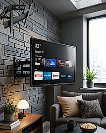 Döner Eğimli TV Duvar Askısı 32-55 İnç UCZZZSH3255PLAZMATUTUCU-3
