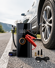 Çok Fonksiyonlu Araç Yardım Kiti 150 PSI Kompresörlü UCZZZMC6623AKÜTAKVİYE-6