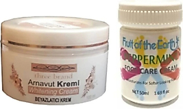 SÜPER HİNTOHU THREE BRAND 100ML ARNAVUT  KREMİ+FOOT CARE CREAM 50ML NANE FERAHLIĞI