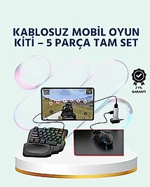 Tak-Çalıştır Mobil Oyun Seti – X8 Pro Teknolojili Klavye Mouse Kombo