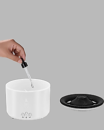 Aromaterapi Difüzör 3D Alev Işıklı 360 ml UCZZZVOLKANİKNEM-4
