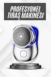 Elektrikli Mini Tıraş Makinesi,Taşınabilir USB Şarjlı Kablosuz Tıraş Makinesi