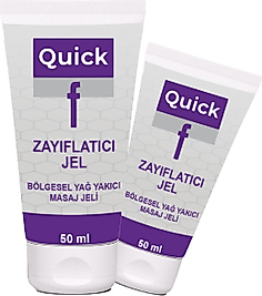 QUİCKF GEL 50 ML 2 ADET HAFİFLİĞİN ANAHTARI