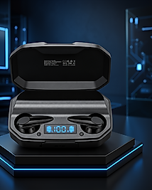 Kablosuz Kulak içi Oyuncu Kulaklığı Rgb Işıklı Çift Mikrofonlu