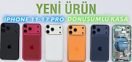 iPhone 11 - 17 PRO'ya Dönüşüm Kasa (TURUNCU)