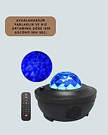 Sesle Etkileşimli Yıldız Projektörü XUCZZZXY918LAMBAAAAA-5-1