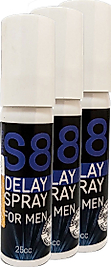 STIMUL8 (S8) 3 ADET 25 CC TÜP DELAYTİMESPREY ERKEKLER IÇİNGECİKTİRİCİ