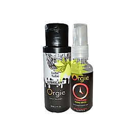 L.ORGİE BAYAN BAY LUBRİCANTGEL 60 ML + ERKEKLERE ÖZEL SPREY 30 ML