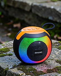 Taşınabilir Bluetooth Hoparlör RGB Işık Efekti UCZZZP62SPEAKER-7