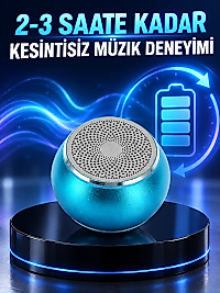 Kablosuz Bluetooth 5.0 Hoparlör | Kompakt ve Güçlü Ses Yeni Nesil