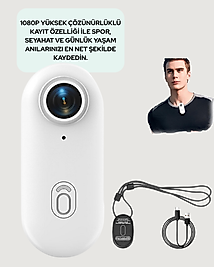 Şarj Edilebilir Uzun Ömürlü Mini Spor Kamera Full HD Yeni Nesil