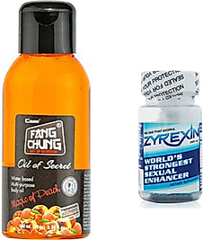 HEPSİDAHİCE FANG CHUNG OİL OF SECRET 100ML ŞEFTALİ AROMALI MASAJ YAĞI + 30LU ZYREXİN ERKEKLERE ÖZEL