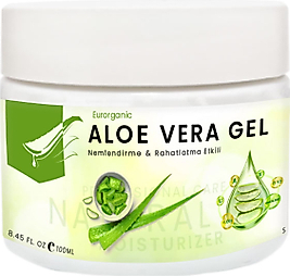 EURORGANİC ALOE VERA JEL CİLDİNİZİ YENİLEMEYE SIKILAŞTIRMAYA CANLANDIRMAYA HIZLI FERAHLAMAYA JEL