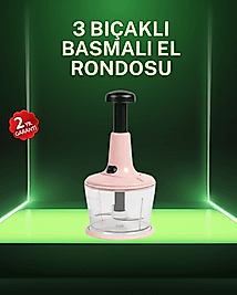 Geniş Hazneli Manuel Doğrayıcı Ev Tipi Kullanım