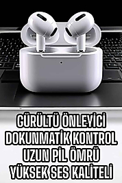 TWS Kulaklık Mikrofonlu ANC Dokunmatik Kontrol UCZ3NESİL2