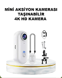 4K WiFi Spor Kamerası Su Geçirmez Mini Aksiyon Kamera