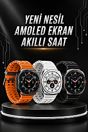 Akıllı Saat Müzik Dinleme Nabız Ölçer NFC ve GPS Uyumlu Sesli Asistan