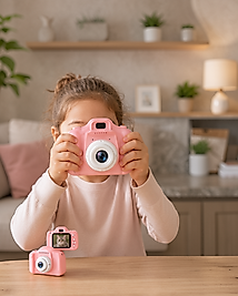 Mini Dijital Kamera HD Video ve Fotoğraf Çekimli USB Şarjlı