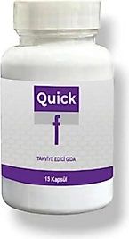 QUİCK F 15 DSTKLYCİ ÜRÜN X 1 ADET