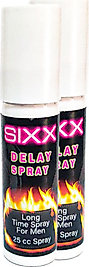 SIXX 2 ADET DELAYTİMESPREY 25 CC TÜP ERKEKLER IÇİN 25CCGECIKTIRICI