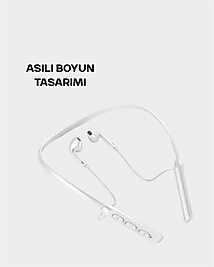 Boyun Askılı Bluetooth Kulaklık 100 Saat Pil Ömrü UCZZZFUBAR100SAAT-2