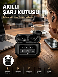 Kablosuz Bluetooth Kulaklık Pro Yeni Nesil Dokunmatik Kontrol Yeni Nesil
