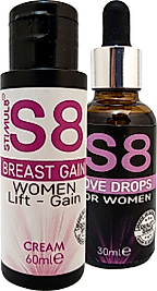 STİMUL8 BREAST LİFT GAİN KREM 60 ML + KADINLARA ÖZEL DAMLA 30 ML