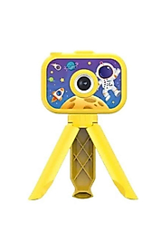Çocuklara Özel Ayaklı Mini Fotoğraf Makinesi Dijital LCD Ekran
