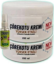 ÇÖREK OTU MASAJ BAKIM KREMİ 2X200 ML + 30 ML ÇÖREK OTU YAĞ İLE