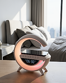 Bluetooth Hoparlör Dijital Saat RGB Gece Lambalı UCZZZGOOGLEDİGİTAL-2