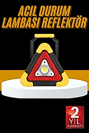 Şarjlı Güneş Enerjili Işıklı Üçgen Reflektör UUCZZZDP209REFLEKTÖRRRRRRRR2