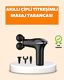 Titreşimli Masaj Aleti Şarjlı Masaj Tabancası Spor Sonrası Kas Gevşetici