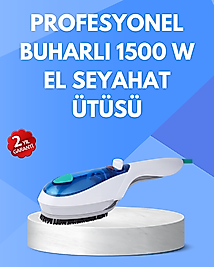Buharlı Pratik Ütü Seyahat Tipi Kırışıklık Giderici