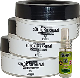 PLAYBOY SÜLÜK MERHEMİ 3 ADET 50 ML RELAX KREMİ BÖLGESEL BAKIM  KREMİ CRK:053 + YANINDA HEDİYE 30 ML ÇÖREK OTU YAĞI