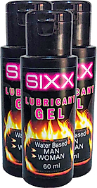 SİXX GENİTAL BÖLGE JELİ 3LU IUBRİKANT BAY BAYAN 60 ML