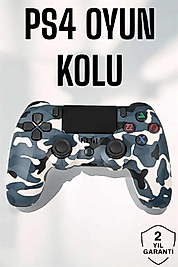 PS4 Kablosuz Oyun Kolu Kamuflaj Desenli XXUUCZPS4KOL-3