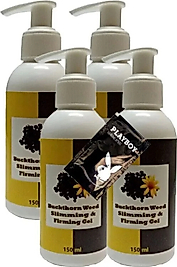 BUCK THORN WEED SLİMMİNG BAKIM MASAJ KREMİ 4X150 ML + 1 ADET JEL İLE