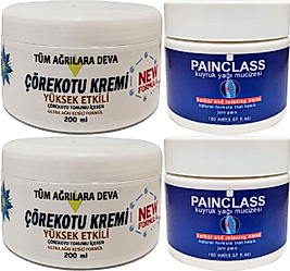 ÇÖREKOTU ÇÖREK OTU KREMİ WHİTE BOX 2 ADET 200 ML + 2 ADET PAİNCLASS KUYRUK YAĞI KREMİ 150 ML / KREM SETİ