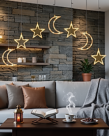 Büyük Ay Yıldız Ramazan Led Işık UCZZZAYYILDIZRAMAZANLEDİ-7