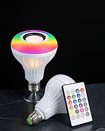 Kablosuz Bluetooth Hoparlör LED Lamba UCZLAMBAHOPARLÖR3