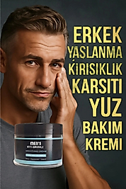 SÜPER MEN'S ANTİ-WRİNKLE CREAM ERKEK YÜZ BAKIM KREMİ 100 ML